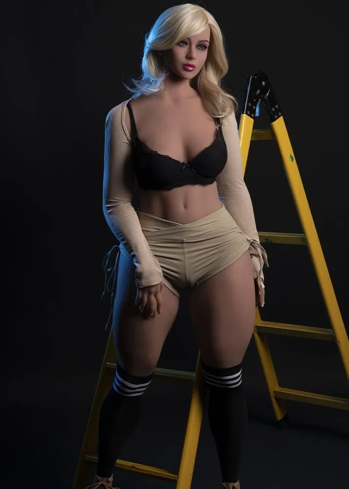 63IN 99.2LB Sex Doll Green Eyes Light Brown Skin love Dolls【US Stock Available ONLY】