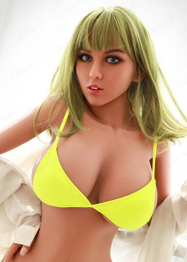 65IN 77.2LB Sex Doll Light Brown Skin Blue Eyes Male Masturbator Love Dolls【US Stock Available ONLY】