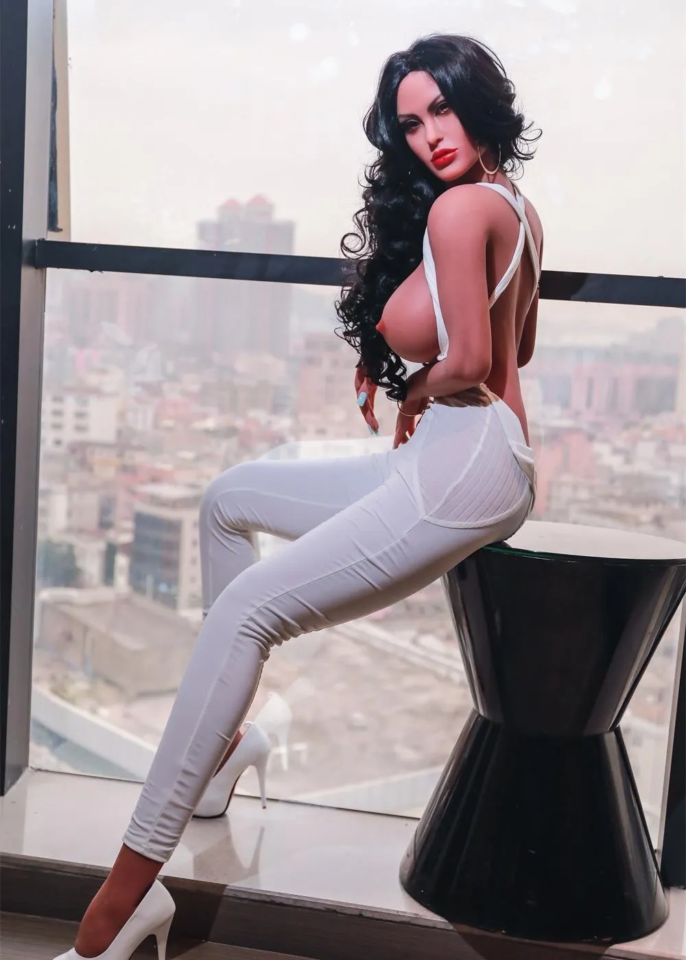 66.9IN 88.2LB Sex Doll Brown Eyes Tan Skin Male Masturbator Love Dolls【US Stock Available ONLY】