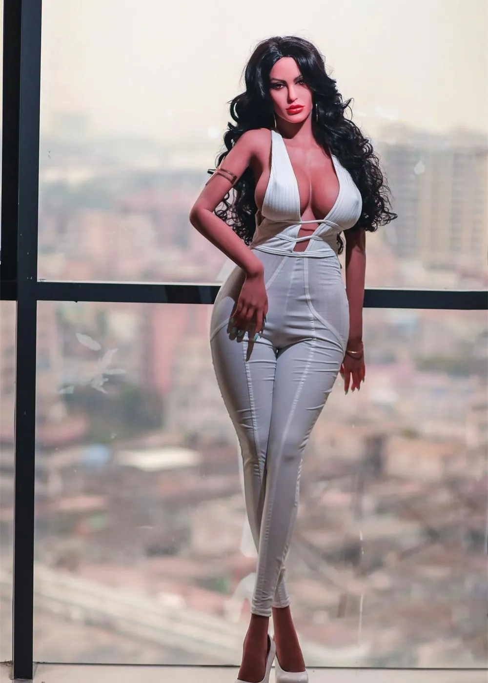66.9IN 88.2LB Sex Doll Brown Eyes Tan Skin Male Masturbator Love Dolls【US Stock Available ONLY】
