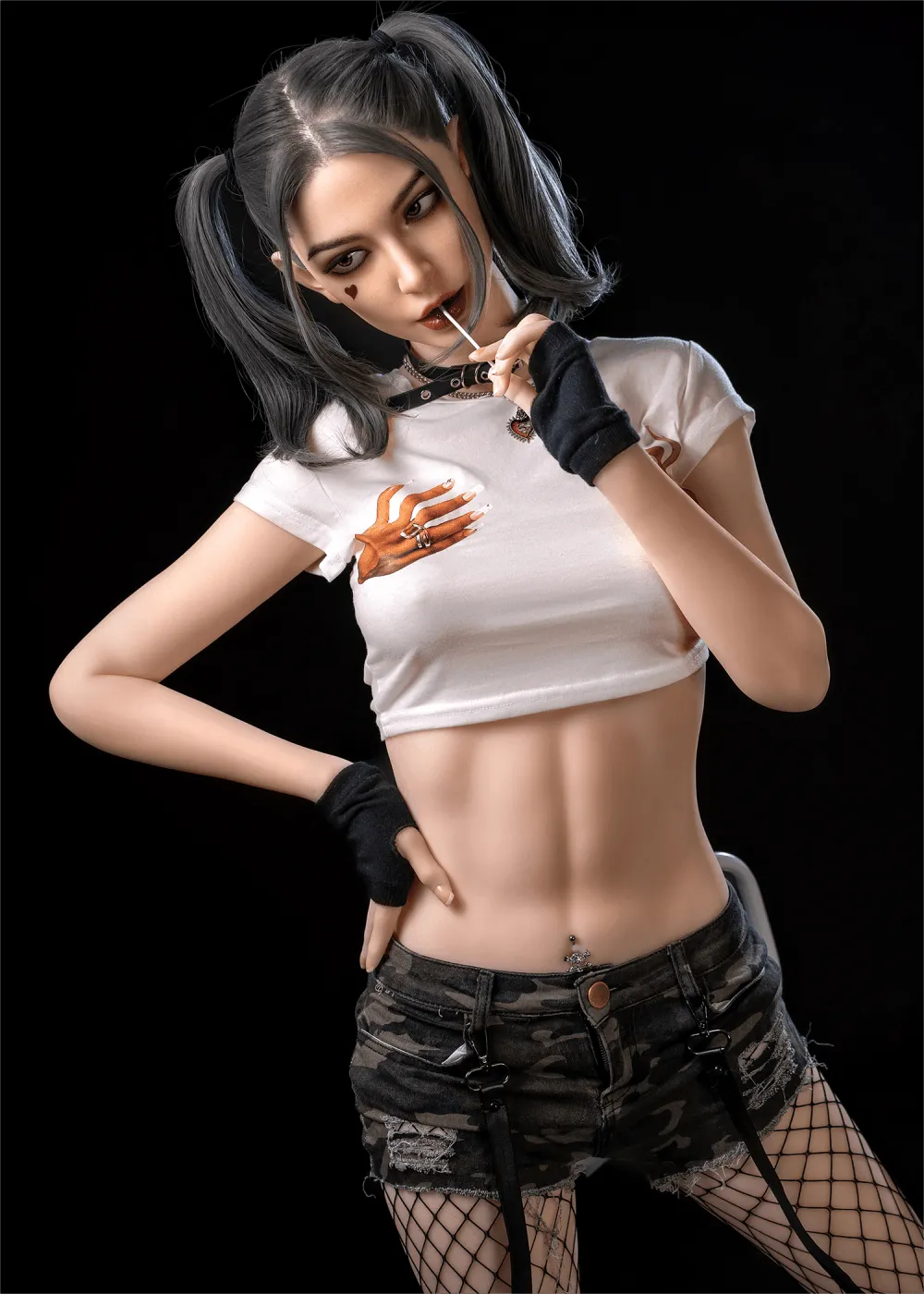 68.1IN 88.2LB Doll White Skin Grey Hair Sexy Doll Dual Channel Ass and Vaginal 【US Stock Available ONLY】