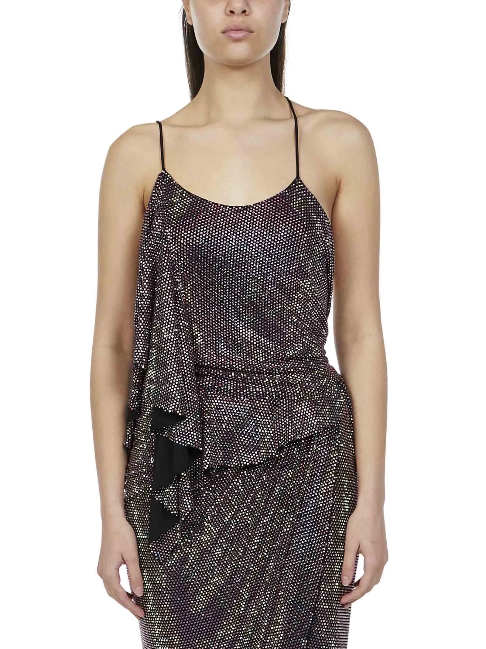 Alexandre Vauthier Halter-Neck Asymmetric Dress