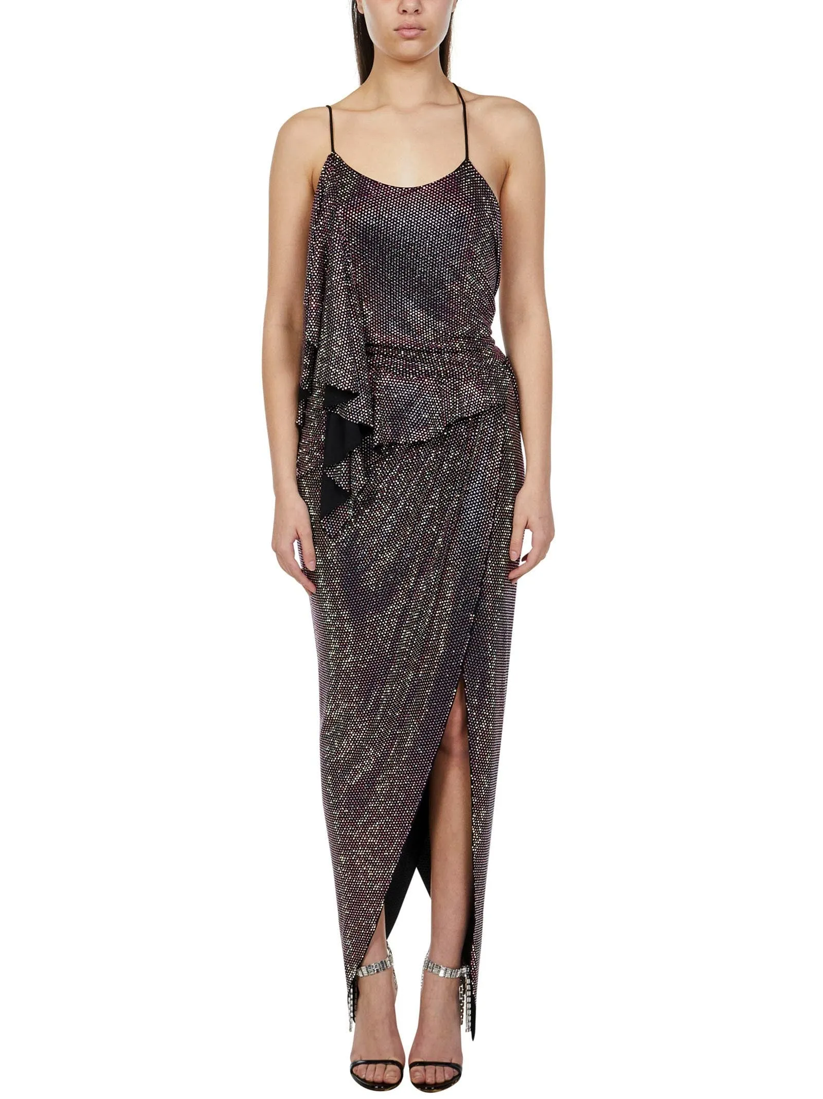 Alexandre Vauthier Halter-Neck Asymmetric Dress