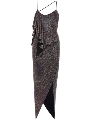 Alexandre Vauthier Halter-Neck Asymmetric Dress