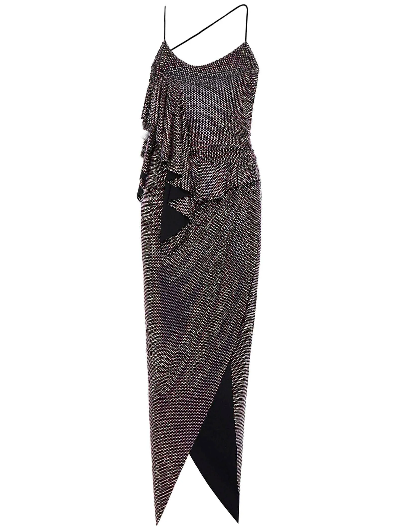 Alexandre Vauthier Halter-Neck Asymmetric Dress