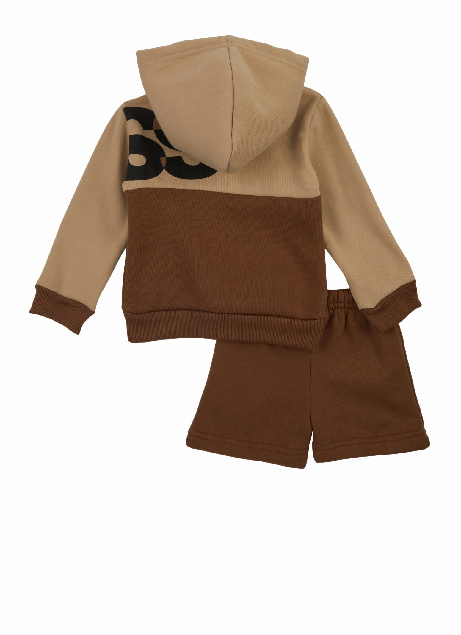 Baby Boys 12-24M Two Tone Boss Hoodie and Sweatshorts
