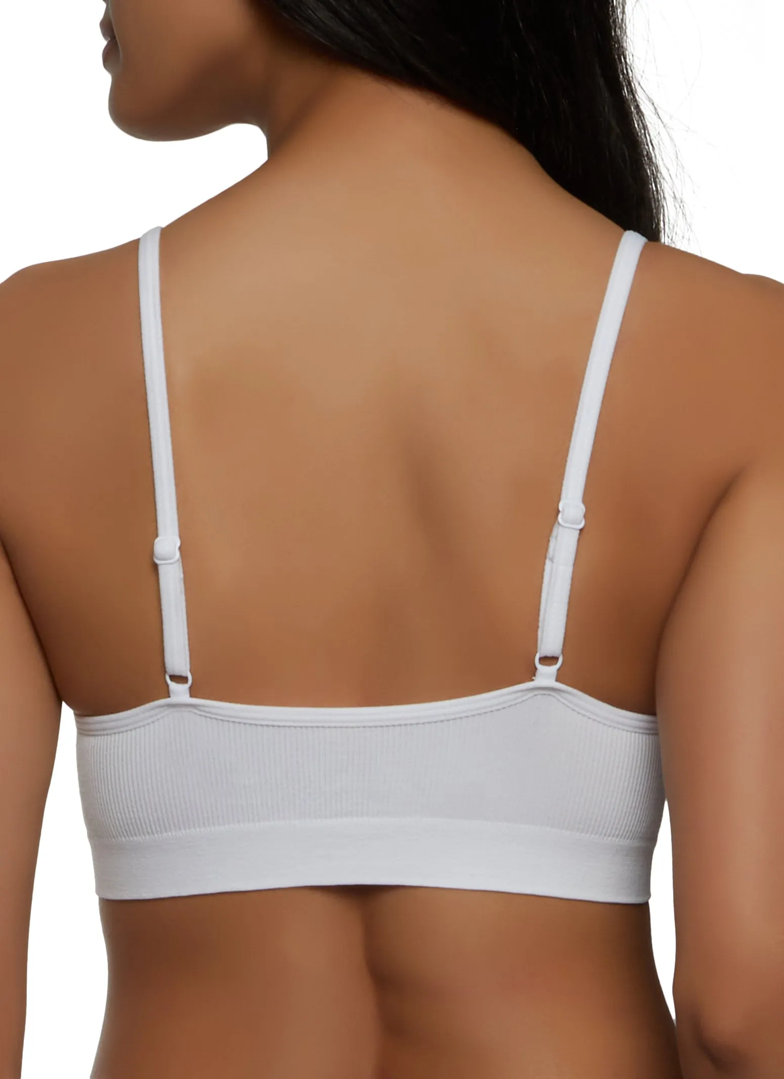 Basic Ribbed Seamless Bralette