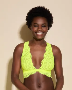 Brassière À Grands Bonnets Triangulaires