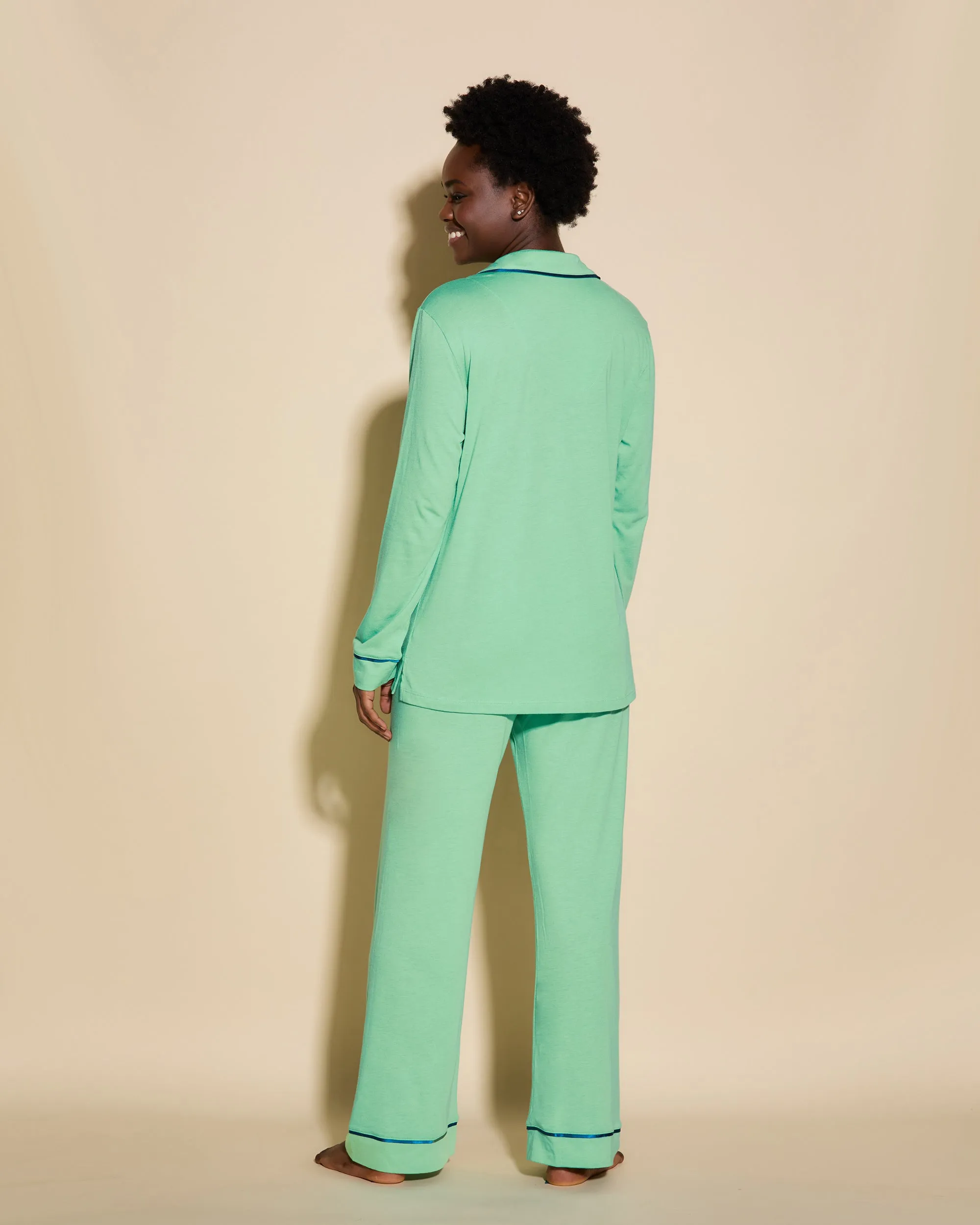 Camisa De Manga Larga Holgada Y Pantalones
