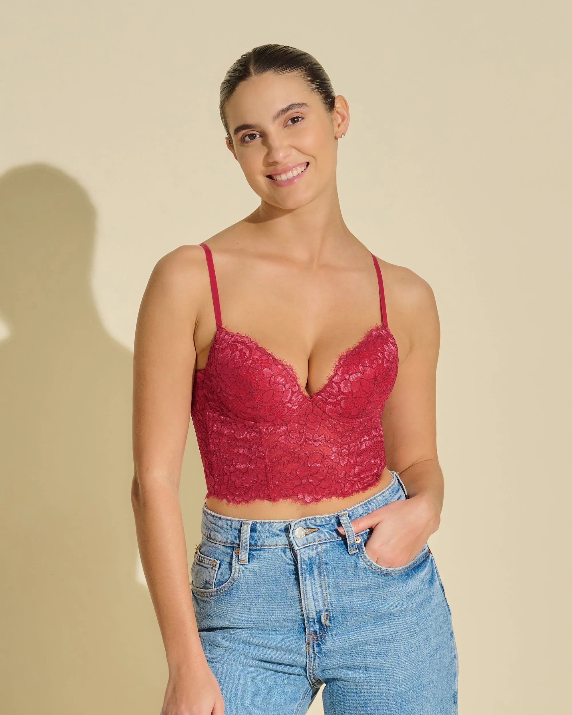 Camisole Bustier Poussoir