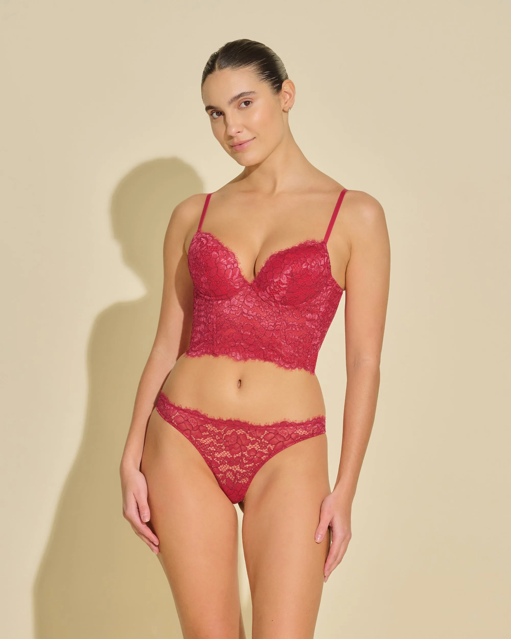 Camisole Bustier Poussoir