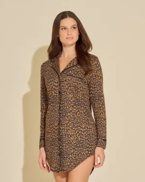 Chemise De Nuit À Imprimés