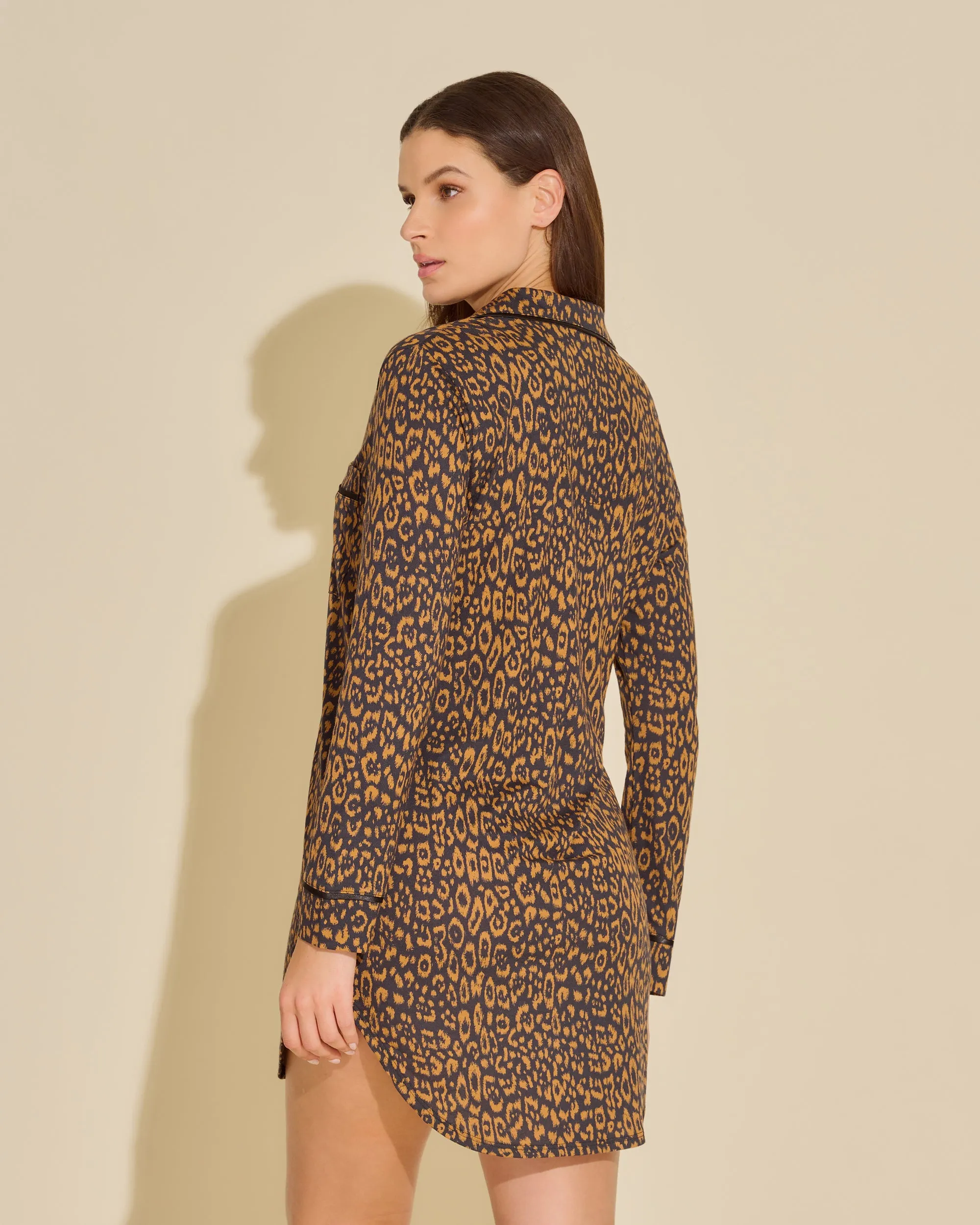 Chemise De Nuit À Imprimés