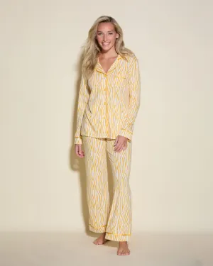 Conjunto De Pijama Con Camisa De Manga Larga Y Pantalones