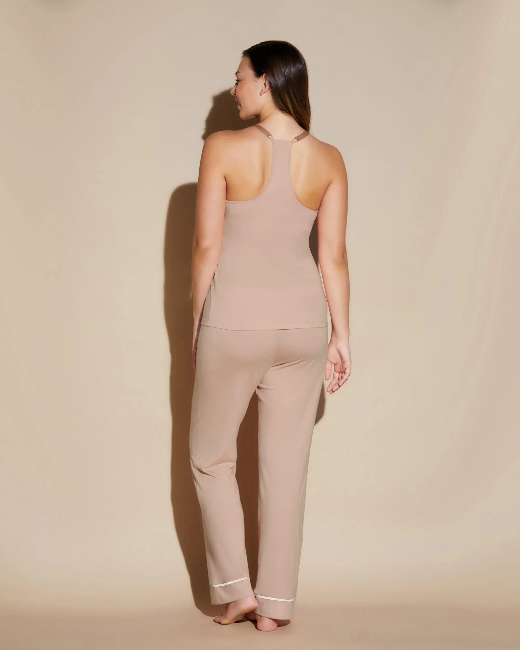 Curvy 3-Teiliges Pyjama-Set Mit Bademantel