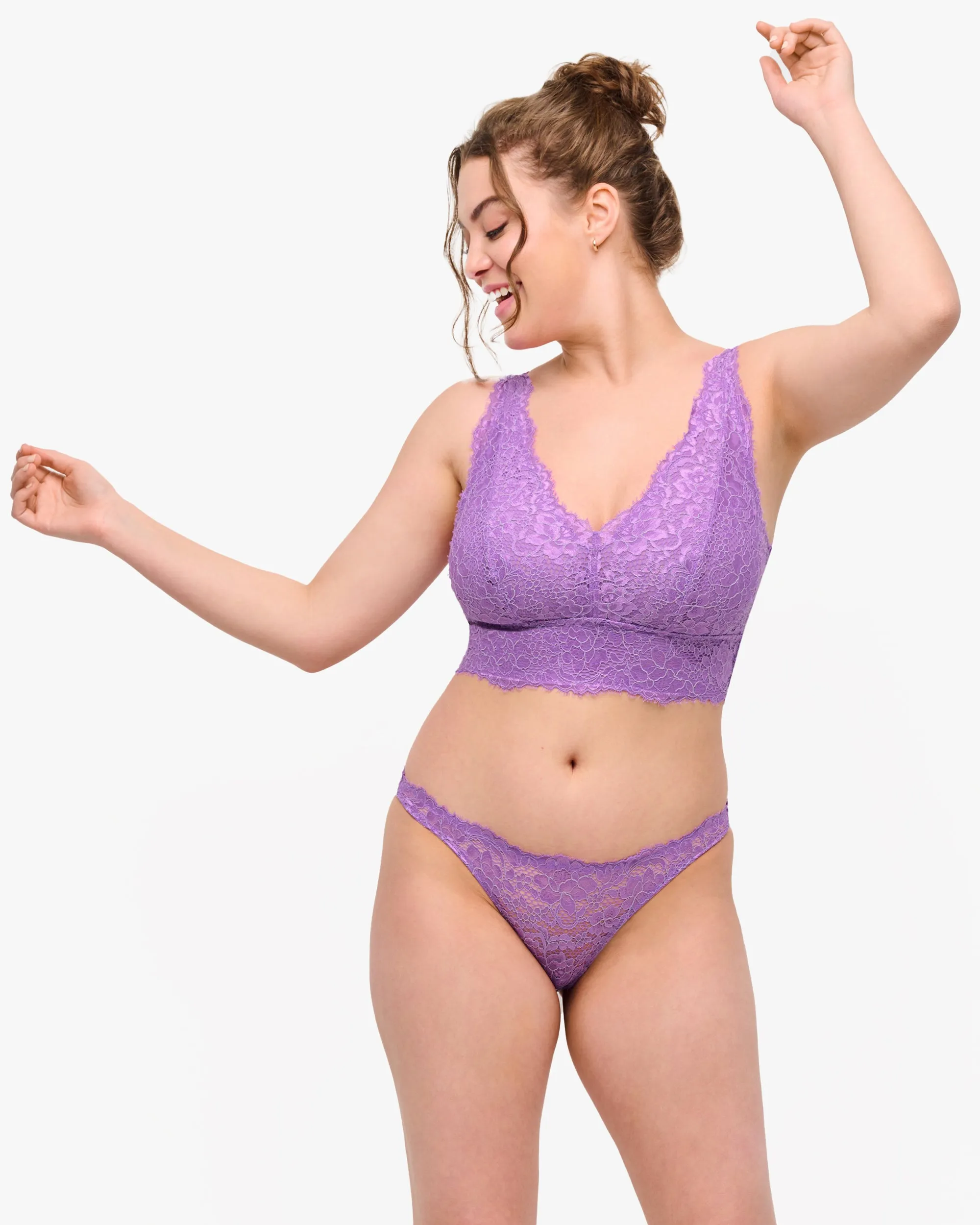 Curvy Longline Bralette