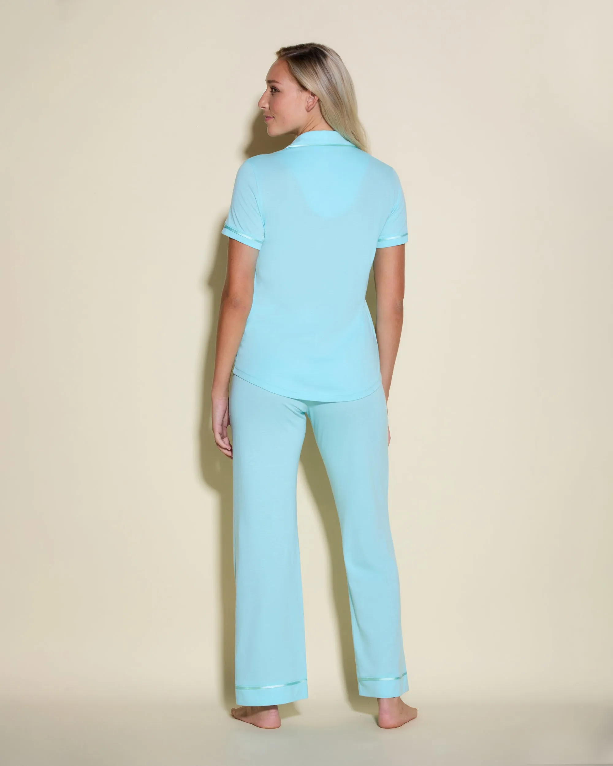 Ensemble Pyjama Haut  À Manches Courtes Et Pantalon