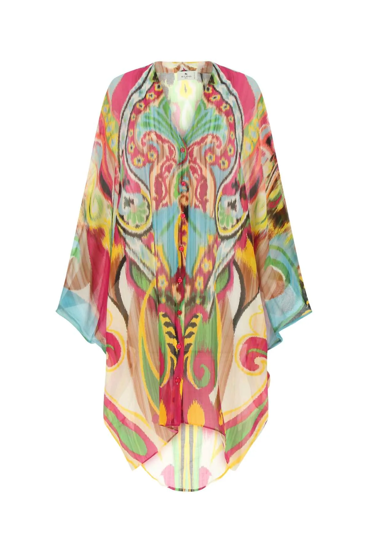 Etro Printed V-Neck Dress