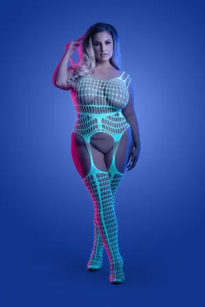 Fantasy Glow Queen Timelapse Bodystocking