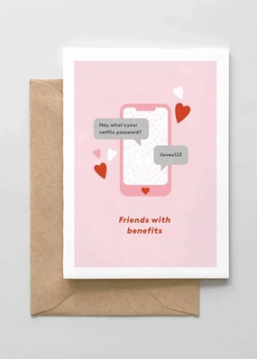 Friends With Benefits Card
