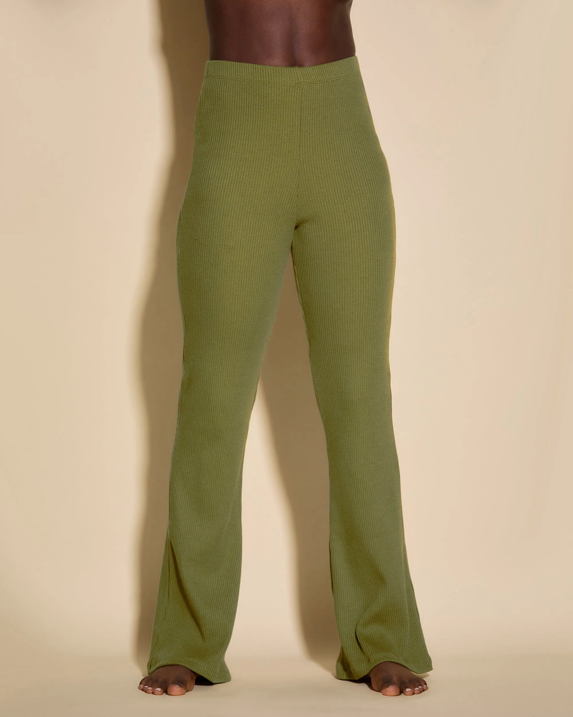 High Waisted Wide Leg Pant