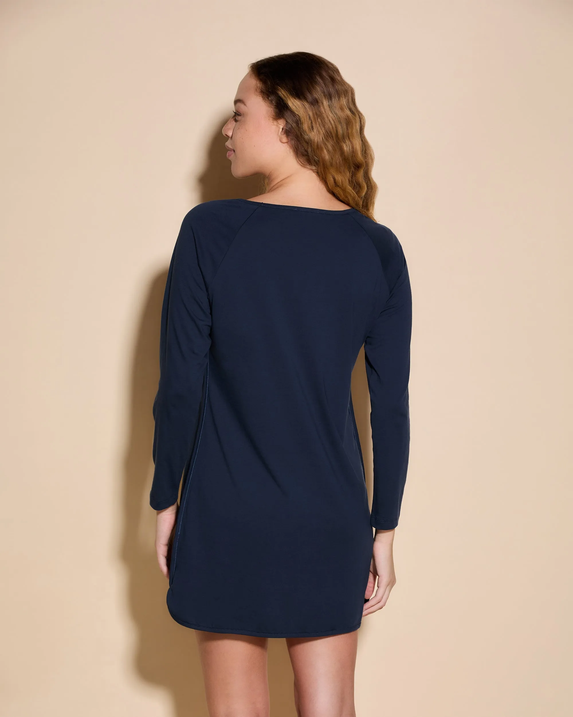 Long Sleeve Night Sleepshirt