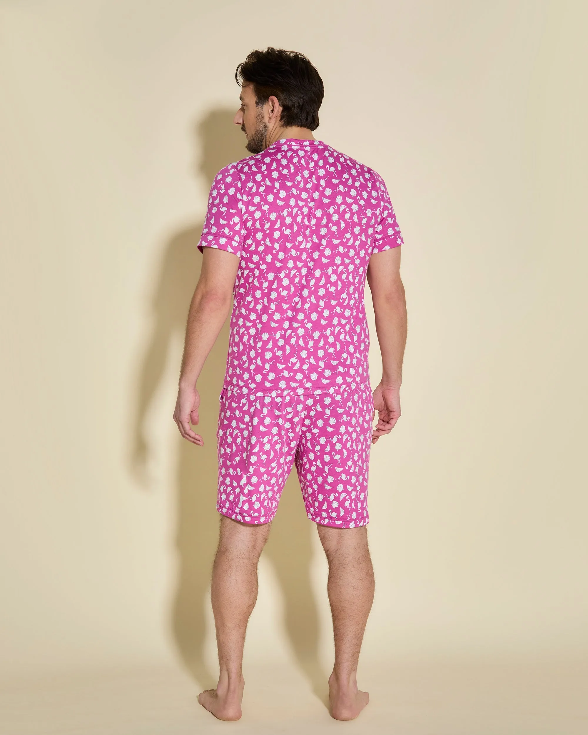 Men's T Shirt & Short Lounge Set