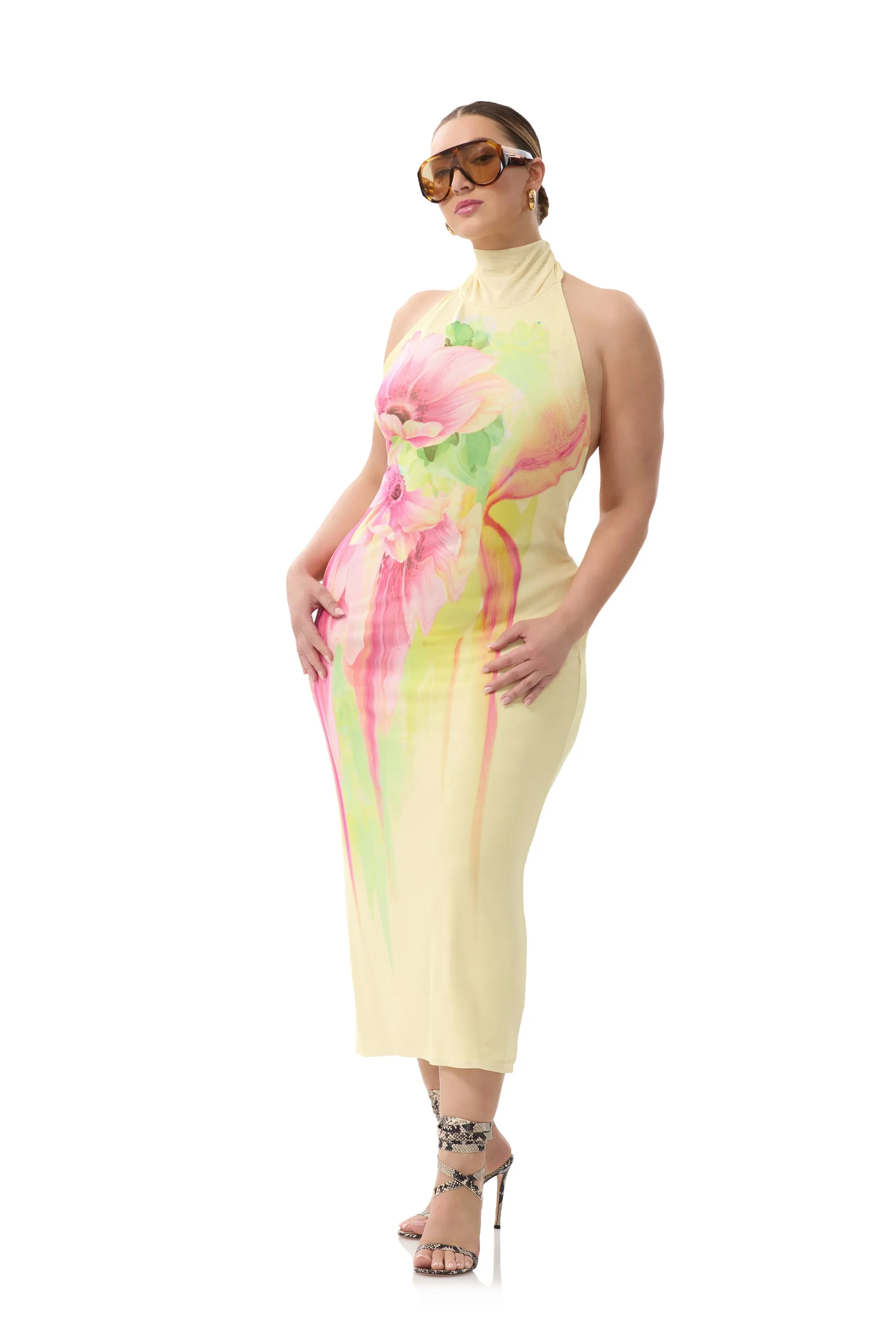 Olimpia Dress - Butter Peony