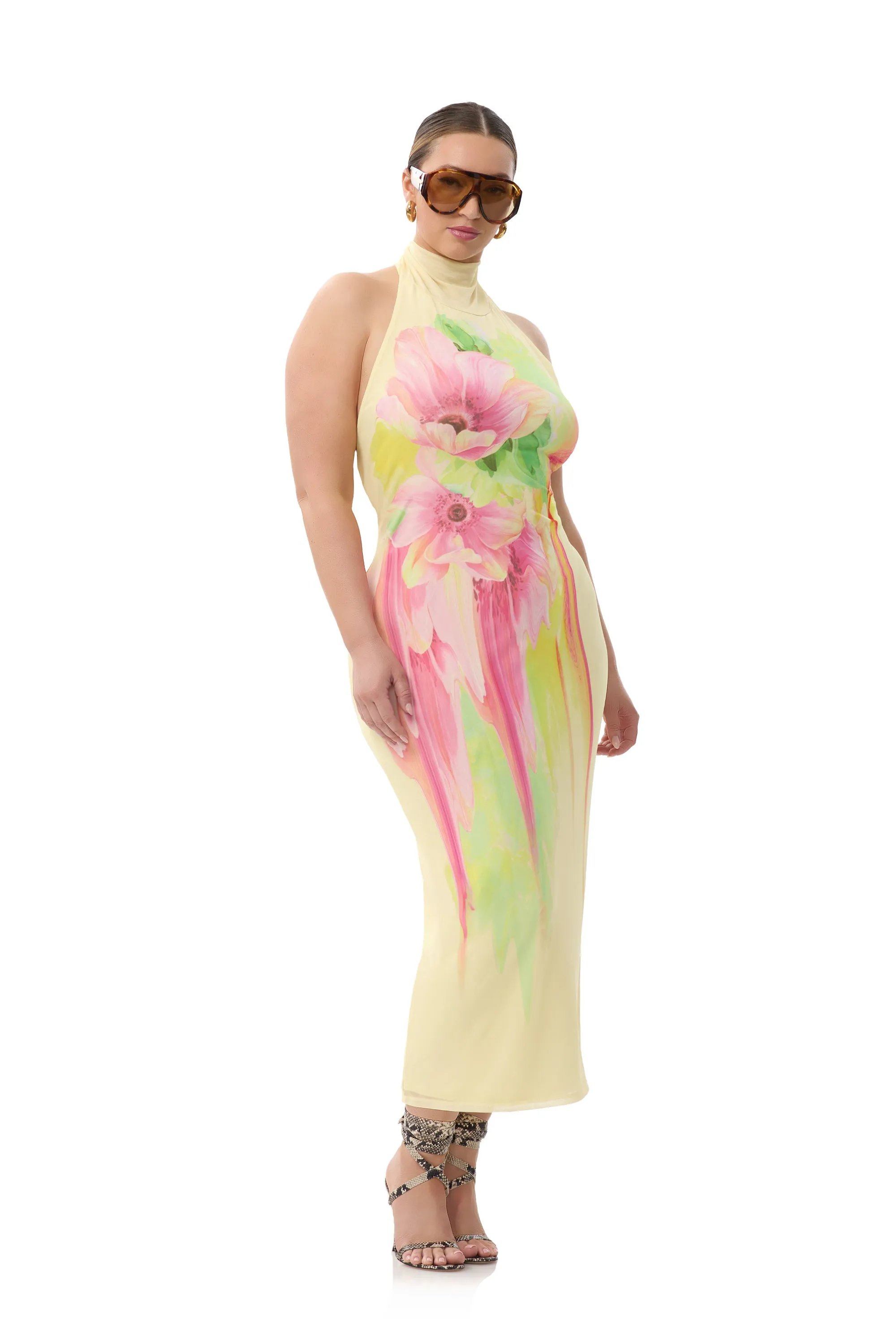 Olimpia Dress - Butter Peony