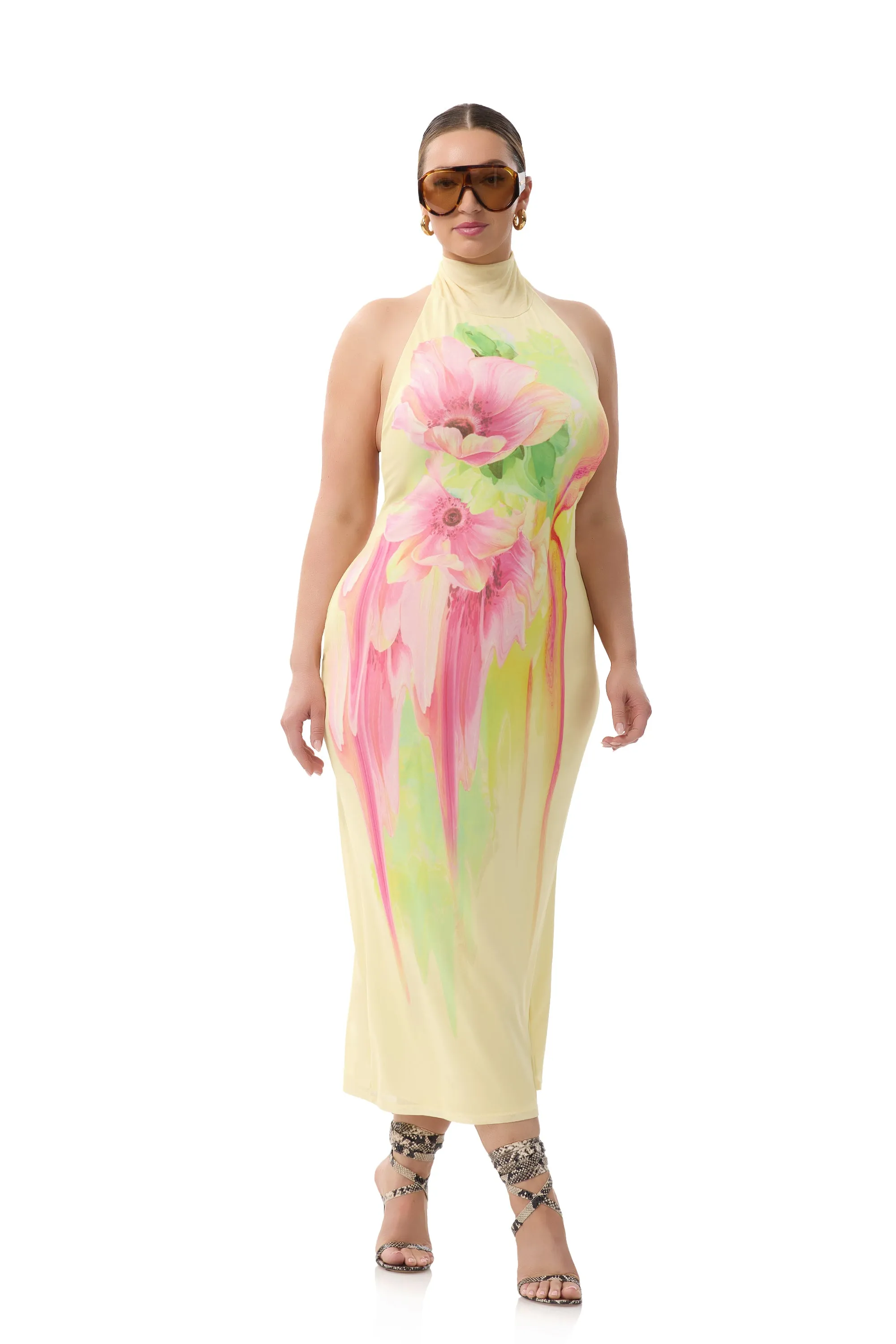 Olimpia Dress - Butter Peony