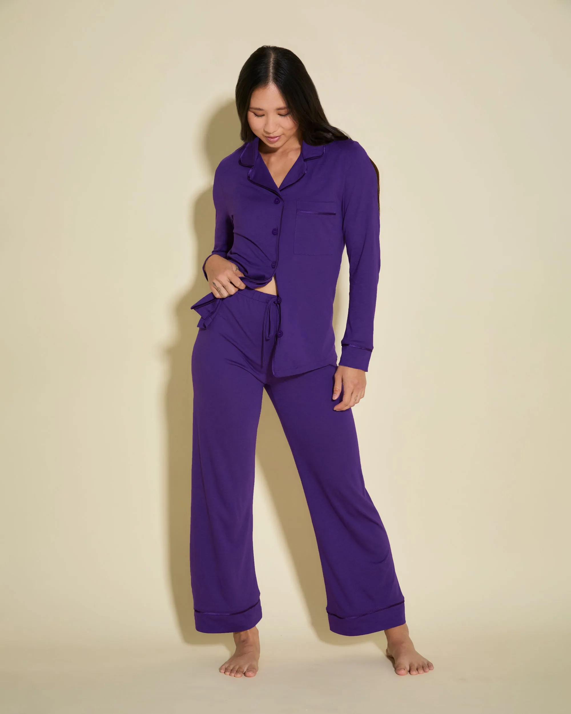 Petite Langarm Oberteil & Hose Pyjama-Set
