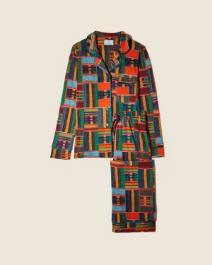 Petite Long Sleeve Top & Pant Pajama Set
