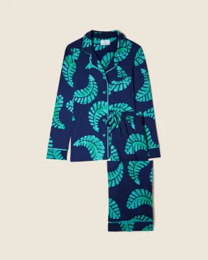 Petite Long Sleeve Top & Pant Pajama Set