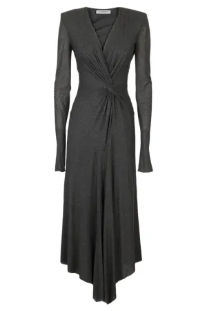 Philosophy Di Lorenzo Serafini V-Neck Long-Sleeved Dress