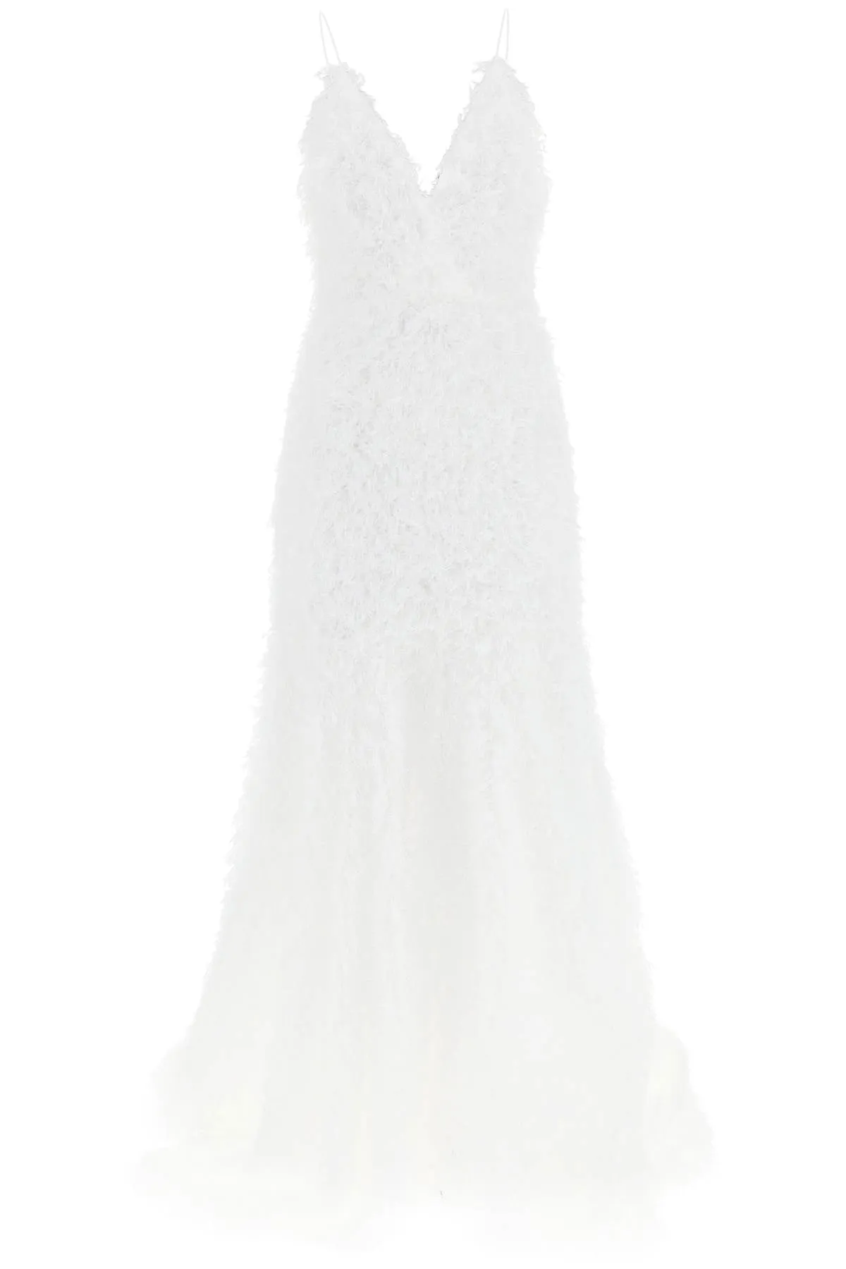 ROTATE Deep V-Neck Miley Maxi Dress