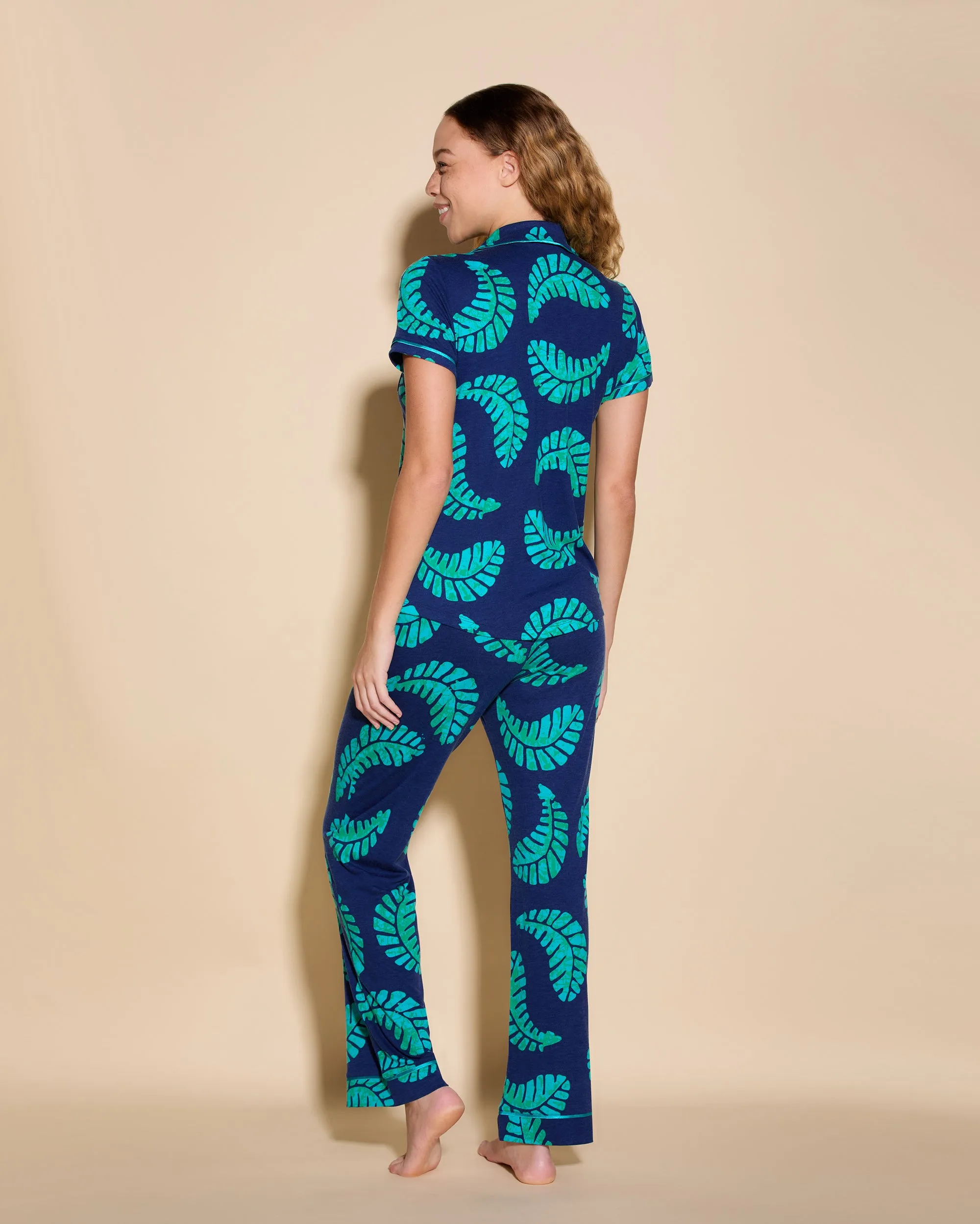 Short Sleeve Top & Pant Pajama Set