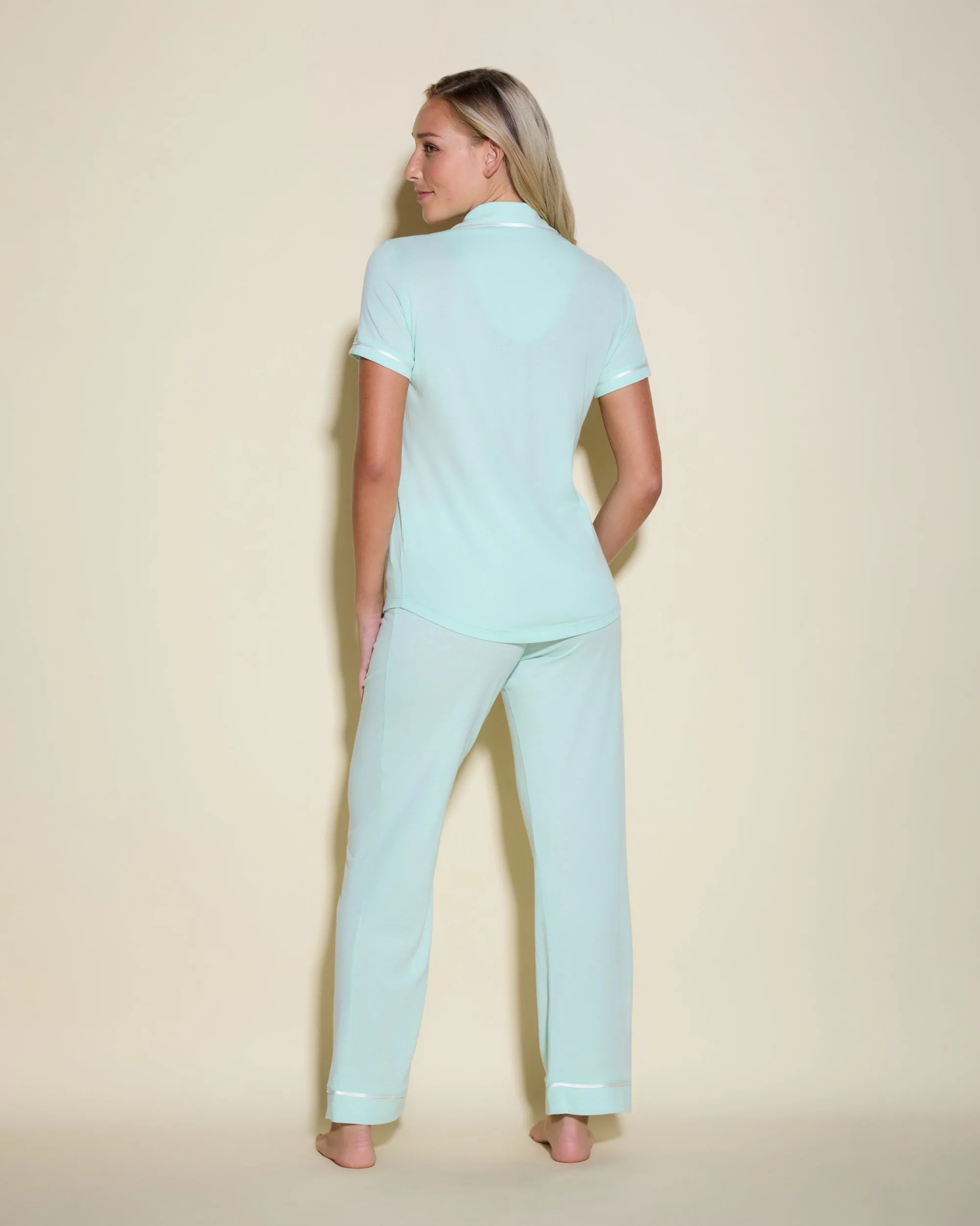 Short Sleeve Top & Pant Pajama Set