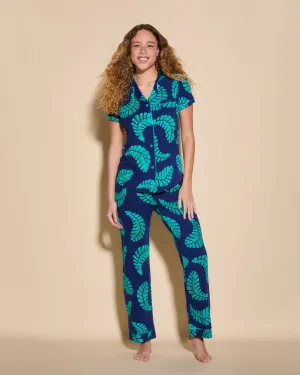 Short Sleeve Top & Pant Pajama Set