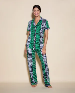 Short Sleeve Top & Pant Pajama Set