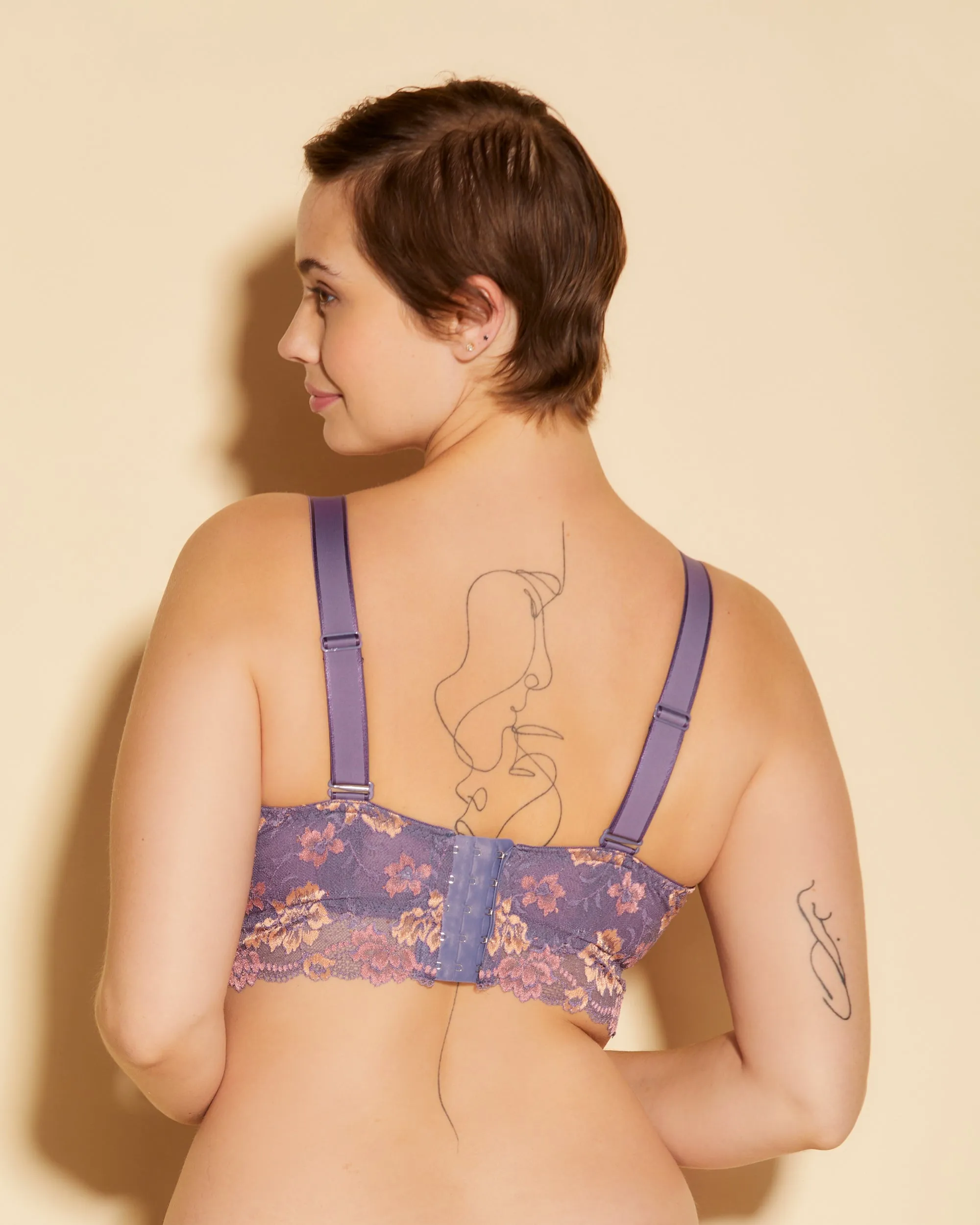Super Curvy Longline Bralette