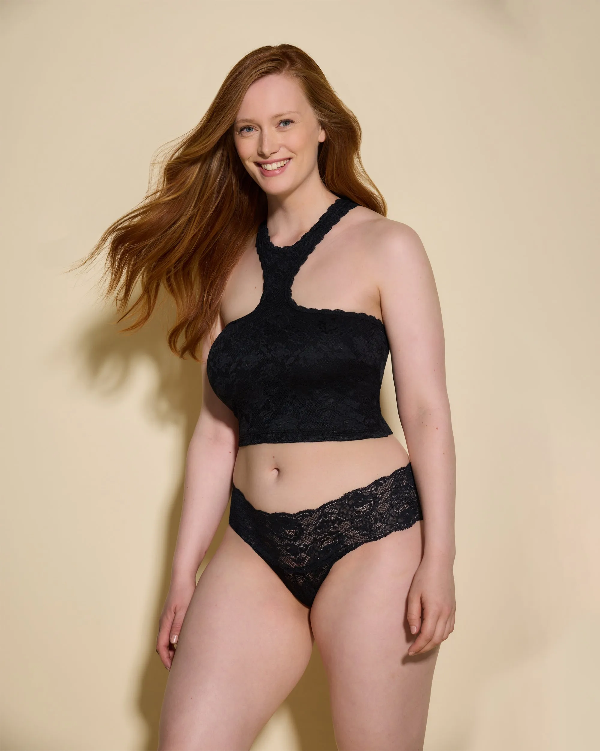 Top Crop Cuello Halter Curvy